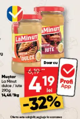 PROFI LaMinut muștar dulce / iute Ofertă