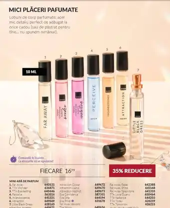 Avon mici plăceri pafumate