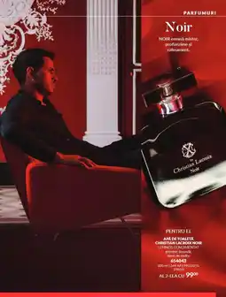 Avon Christian Lacroix Noir Ofertă