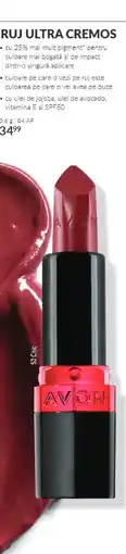 Avon Avon Ruj Ultra Cremos Ofertă