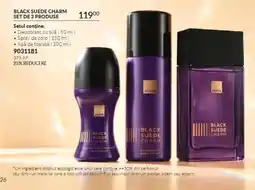 Avon Avon black suede charm Ofertă