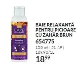Avon Care baie relaxanta pentru picioare cu zahar brun Ofertă