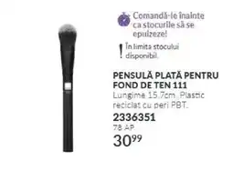 Avon Pensulă plată pentru fond de ten 111 Ofertă