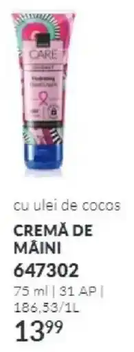 Avon Care cremă de mâini Ofertă