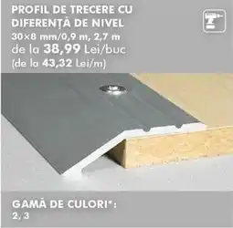 Diego Profil de trecere cu diferență de nivel Ofertă