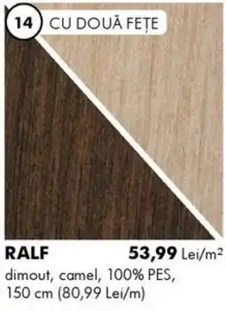 Diego Ralf cu două fețe Ofertă