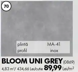 Diego Bloom uni grey Ofertă