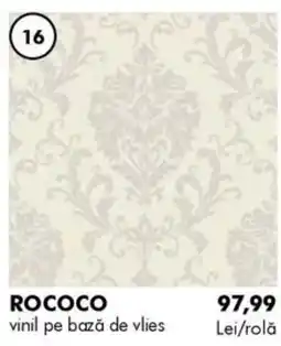 Diego Rococo vinil pe bază de vlies Ofertă
