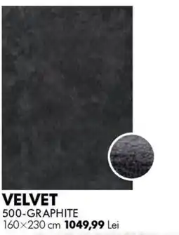 Diego Velvet 500-graphite Ofertă