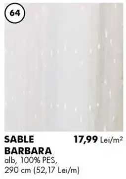 Diego Sable Barbara Ofertă