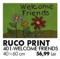 Diego Ruco print 401-welcome friends Ofertă