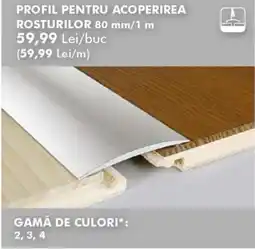 Diego Profil pentru acoperirea rosturilor Ofertă