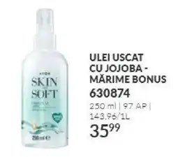 Avon Avon skin soft ulei uscat cu jojoba Ofertă