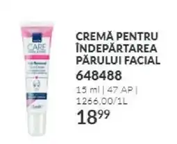 Avon Care depilare cremă pentru îndepărtarea părului facial Ofertă
