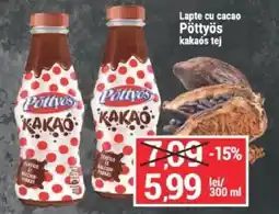 Merkur Pöttyös lapte cu cacao Ofertă