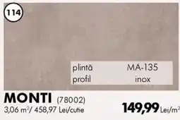 Diego Monti plintă profil Ofertă