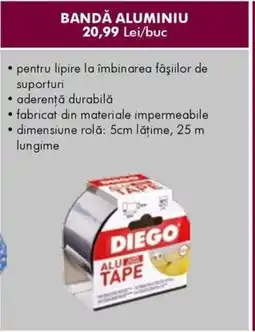 Diego Diego Bandă aluminiu Ofertă