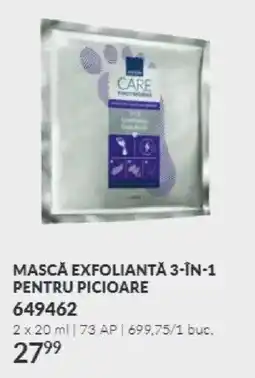 Avon Care mască exfoliantă 3-în-1 pentru picioare Ofertă
