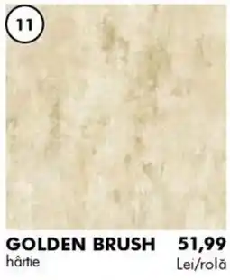 Diego Golden Brush hârtie Ofertă