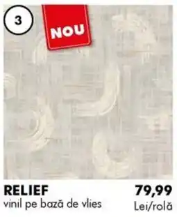 Diego Relief vinil pe bază de vlies Ofertă