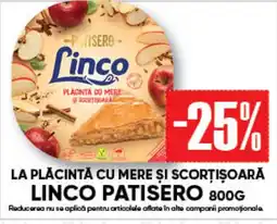 PROFI Linco placinta cu mere si scortisoara Ofertă