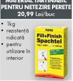 Diego Pufas fill+finish spachtel Ofertă