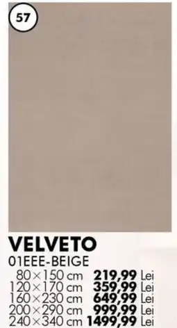 Diego Velveto 01eee-beige Ofertă