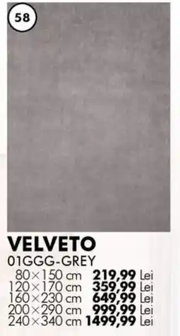 Diego Velveto 01ggg-grey Ofertă