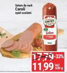 Merkur Carolii salam de vară Ofertă