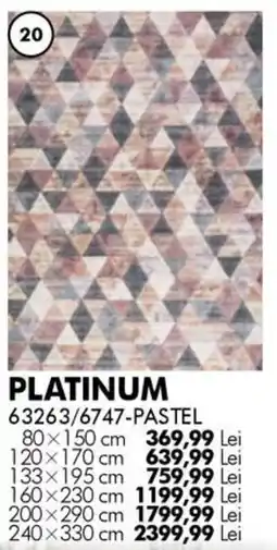 Diego Platinum 63263/6747-pastel Ofertă