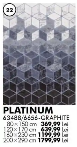 Diego Platinum graphite Ofertă