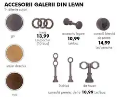 Diego Accesorii galerii din lemn Ofertă