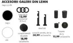 Diego Accesorii galerii din lemn Ofertă