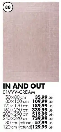 Diego In and out 01vvv-cream Ofertă