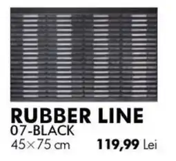 Diego Rubber Line 07-Black Ofertă