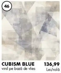 Diego Cubism Blue Ofertă