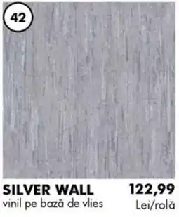 Diego Silver Wall vinil pe bază de vlies Ofertă