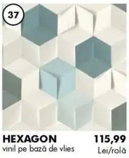 Diego Hexagon vinil pe bază de vlies Ofertă