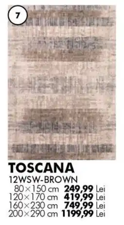 Diego Toscana 12WSW-Brown Ofertă