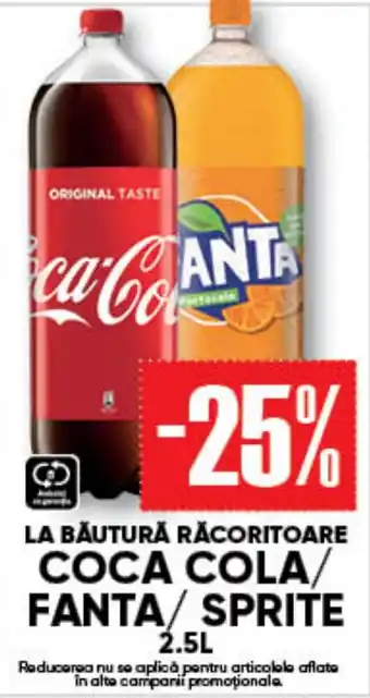 Coca Cola Fanta Sprite