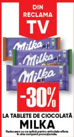 PROFI Milka tablete de ciocolată Ofertă