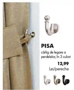 Diego Pisa cârlig de legare a perdelelor Ofertă