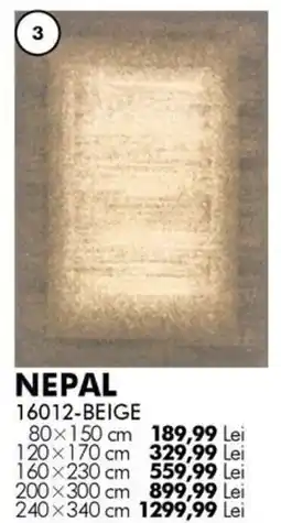 Diego Nepal 16012-beige Ofertă
