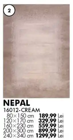 Diego Nepal 16012-cream Ofertă