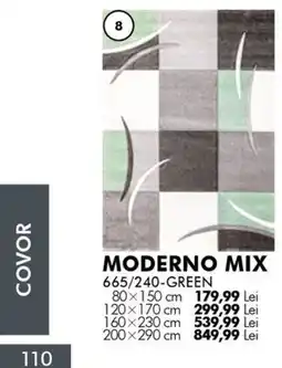 Diego Covor Moderno Mix 665/240-Green Ofertă