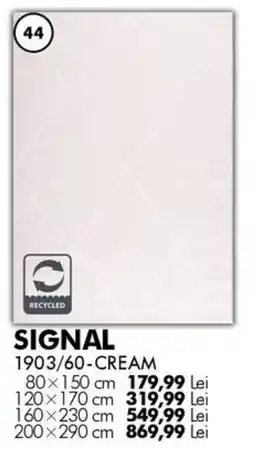 Diego Signal 1903/60-cream Ofertă