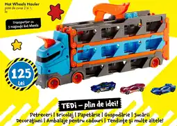 TEDI Hot Wheels Hauler Ofertă
