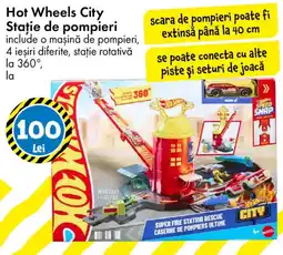 TEDI Hot Wheels City Stație de pompieri Ofertă