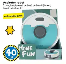 TEDI Home Fun Aspirator robot Ofertă