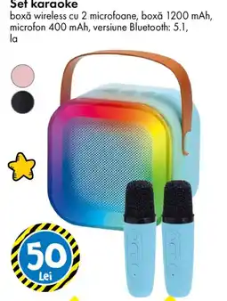 TEDI Set karaoke Ofertă